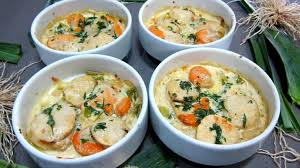 Recette Coquilles Saint Jacques A La Honfleuraise Normandie Supertoinette Recette Coquille Saint Jacques Recette Coquille Saint Jacques Recette