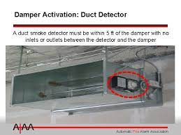 • ul 268a smoke detectors for duct applications. Fire Alarm Interface Of Smoke Dampers Presented By