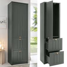 Garderobenschrank mit spiegel, aus metall oder ganz schmal, alles ab 30 € versandkostenfrei! Garderobenschrank Im Landhausstil Athen 61 Geraumig In Edlem Grun