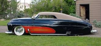 Image result for Black 1950 Mercury