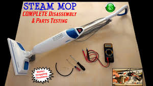 Bissell Symphony Pet Steam Mop Leaking Bissell Steam Mop Operation Troubleshooting Repair Youtube