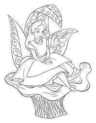 Alice in wonderland coloring pages. Kids N Fun Com 16 Coloring Pages Of Alice In Wonderland