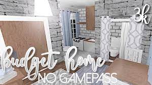 Bloxburg one story beach house you. Bloxburg No Gamepass Budget Home 3k Youtube