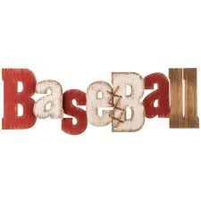 Choose your favorite baseball designs and purchase them as wall art, home decor, phone cases, tote bags. Baseball Wood Wall Decor Hobby Lobby 1303510