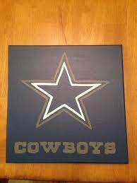 Dallas Cowboys Hand Painted Sign On 12x12 Canvas Etsy Disney Canvas Art Diy Canvas Art Canvas Painting Diy