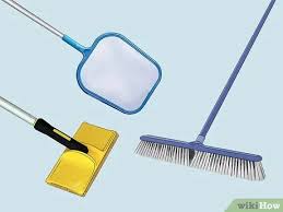 Use a pool tile and vinyl cleanser. How To Maintain A Vinyl Swimming Pool 8 Steps With Pictures