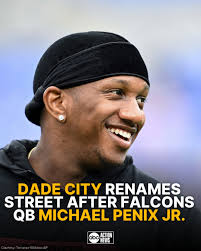 Dade City honored hometown hero Michael Penix Jr. by renaming an  intersection after him. Michael Penix Jr. Street will now replace 5th  Street.