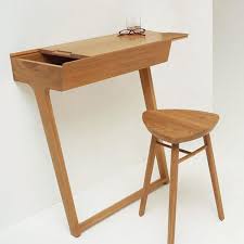 The Table That Has Only Two Legs Desks For Small Spaces Furniture Interior