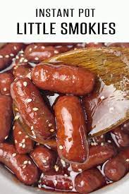 Little Smokies Recipe Instant Pot Recipe Little Smokies Recipes Smokies Recipe Instant Pot Dinner Recipes