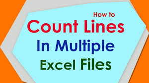 Excel returns the count of the numeric values in the range in a cell adjacent to the range you selected. Www Mercadocapital Excel Row Count How To Count Lines In Multiple Excel Files Xls Xlsx Xlt