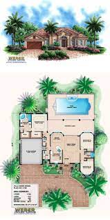 A second floor features two guest suites. House Plans Mediterranean Home And Aplliances