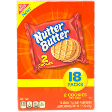 There are 120 calories in 2 cookies (25 g) of nabisco nutter butter. Nabisco Nutter Butter Cookies 18 Pk Peanut Butter Nut Miller And Sons Supermarket