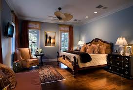 Brown And Blue Interior Color Schemes For An Earthy And Elegant Room