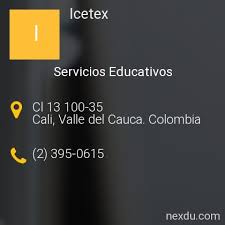 Los días 28, 29 y 30 de abril el icetex realizará jornada. Icetex En Campestre Cali Telefonos Y Direccion