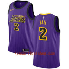Lakers trikot frauen.top marken günstige preise große auswahl. Los Angeles Lakers Trikot Lonzo Ball 2 2018 19 Nike City Edition Lila Swingman Herren