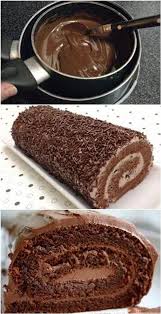 Quem Gosta De Rocambole De Chocolate Chocolatecheesecakerecipe Chocolate Cheesecake Recipes Cheesecake Recipes Desserts