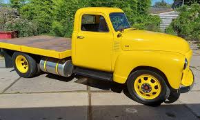 Image result for Chrome Yellow 1953 GMC Truck