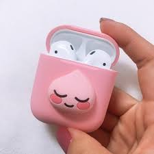 Kakao Apeach Airpods Case Pink Airpods Case Silicon Airpods Case Kawaii Airpods Case Cute Airpods Ca Case Apple Products Airpod Case