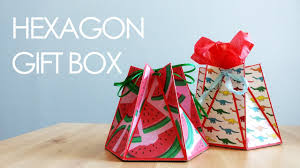 Every day new 3d models from all over the world. Tutorial Template Hexagon Gift Box Or Favour Box Youtube