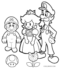 His girlfriend is named daisy, a mario world princess and a friend of peach and harmony. Printable Luigi Coloring Pages For Kids