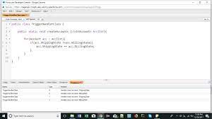Write An Apex Trigger That Modifies Account Fields Before Inserting Records Salesforce Developer Community