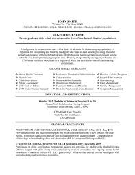 registered nurse resume sample & template