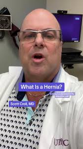 A hernia is a common problem in which an organ or other tissue pushes  through muscle or connective tissue. It often leads to an out-of-place lump  you can see or feel. Most hernias aren't an urgent ...