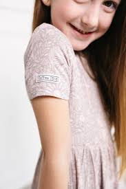 Salvation Garden Grey Twirl Dress Bamboo