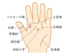 初心者が手相を観るのは案外難しいもの そこで今回は ひと目でわかるラッキーサインをご紹介しましょう まずは両手の平をじっくりと眺めてください 左手は 生まれ持った性質 右手は自分が切り開いてきた人生としてみるといいでしょう そして イラストで紹介している