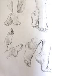 Daily Drawing Feet Drawings Art Art Drawings