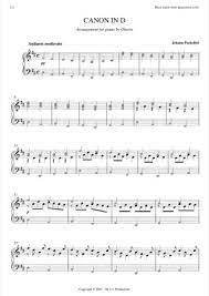 In case you want to style or develop web templates, you should not practice it physically. Canon In D Johann Pachelbel Free Piano Sheet Music Pdf