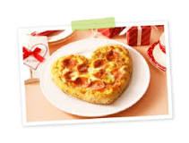 Does dominos do heart-shaped pizza for Valentine