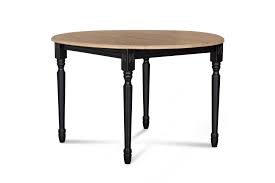 Retrouvez notre offre table ronde 100 cm au meilleur prix et bénéficiez des services et de la livraison rapide sur votre maison avec rue du commerce. Table Extensible Ronde En Chene Massif Style Epure Hellin