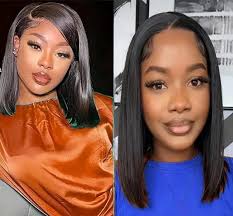 16 Inch human hair bob wig