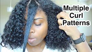 An impressive short black haircut with thick hair with surgical lines. The Deep Condish Extremely Noticeable Different Curl Patterns Natural Hair Youtube