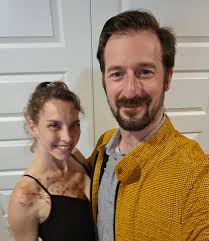 The inimitable Lady Rackets and I hitting the town in Nashville! Isn't she  adorable?