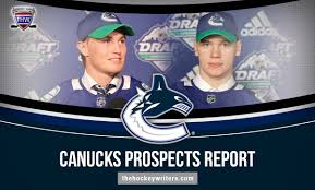 The canucks alternate logo history has a great variety. Canucks Prospects Report Malone Hoglander World Juniors More