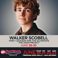 New Guest announcement: Please welcome young Percy Jackson himself, Walker  Scobell, to ACE @superherocomiccon! This young rising star will join us  Saturday June 22