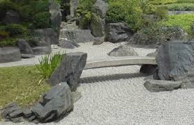 Zen garden known as the flat garden in the zen garden, mini pine or bonzai is growing in the gravel. Buy Zen Garden Gravel And