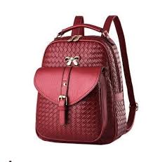 Manufacturer of a wide range of products which include designer leather backpack and leather backpack. Women Backpack 2017 Fashion New Lady Backpack Korean Wave Female Bag College Wind Pu Leather Bag Red De Womens Backpack Black Leather Backpack Pu Leather Bag