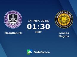 Mazatlán fc is playing next match on 20 mar 2021 against club américa in liga mx, clausura. Mazatlan Fc Leones Negros Live Score Video Stream And H2h Results Sofascore