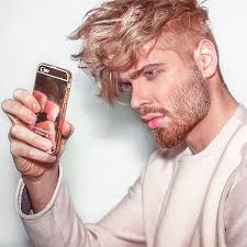 Black And Gold Hair Boys Rose Gold Men S Hair Color Mens Hair Colour Men Hair Color Hair Color Rose Gold