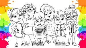 And the chipmunks, angle, child png. Alvin And The Chipmunks Alvin Coloring Pages For Kids Youtube