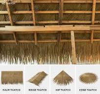 Cheap Fireproof Palms Artificials Synthetic Palapa Roofing ...