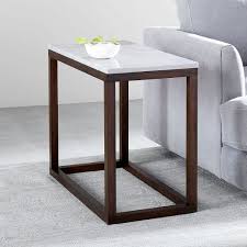 Marble top oval coffee table mid century. Wood Frame Side Table Marble Side Tables Mid Century Side Table Coffee Table