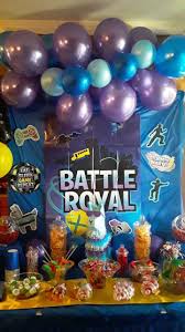 Fortnite Candy Table Birthday Candy Table Candy Table Birthday Candy