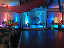 Six months before the quinceanera: Nautical Under The Sea Quinceanera Stage Infinity Sound Production