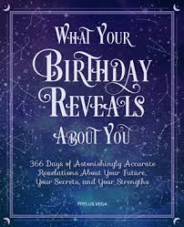 Famous birthdays, events, top songs, movies, books, astrology, financials, sports, and many more answers to: What Your Birthday Reveals About You By Phyllis Vega
