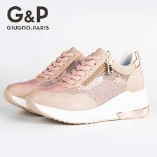 Buy formal shoes for men online at low prices.check latest trending from lace up, slip on and leather shoes online.wide range of black/brown formal shoes. Brand Sneakers Women Breathable Shoes New Design 2020 Casual Platform Wedge Fashion Sneaker With Zipper Easy To Sneakers Fashion Wedges Style Breathable Shoes