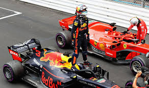 His four world titles has vettel joining the ranks of juan manuel fangio, alain prost. Daniel Ricciardo Red Bull Chief Makes Outrageous Claim Involving Hamilton And Vettel F1 Sport Express Co Uk